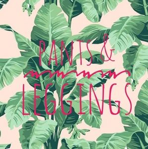 Pants & Leggings Section of my closet 🥰